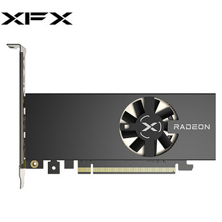 XFX 讯景 AMD Radeon RX 6400 ITX 4GB电脑办公游戏独立显卡