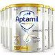 Aptamil 爱他美 白金版 婴儿配方奶粉 3段 900g 6罐