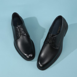 crown皇冠鞋22新款商场同款牛皮光面时尚商务德比正装皮鞋男