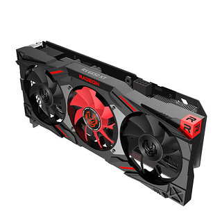 VASTARMOR 瀚铠 Radeon RX 6650 XT 合金升级版 8G D6 显卡 8GB 黑红色