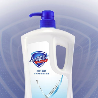 Safeguard 舒肤佳 经典净护系列 沐浴露 纯白清香 1.5L