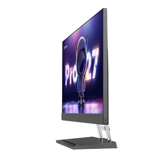 Lenovo 联想 小新 Pro 27 2022款 十二代酷睿版 27英寸 家用一体机 黑色 (酷睿i5-12500H、核芯显卡、16GB、1TB SSD、2.5K、100Hz)