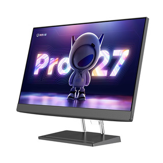 Lenovo 联想 小新 Pro 27 2022款 十二代酷睿版 27英寸 家用一体机 黑色 (酷睿i5-12500H、核芯显卡、16GB、1TB SSD、2.5K、100Hz)