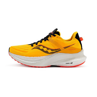 saucony 索康尼 Tempus 坦途 男子跑鞋 S20720-16 黄红色 42.5