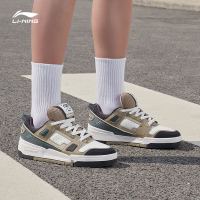 LI-NING 李宁 板鞋男鞋旗舰官方鞋子休闲鞋官网小白鞋时尚轻便撞色运动鞋