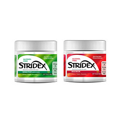 stridex 水杨酸棉片刷酸祛痘淡化痘印去黑头粉刺闭口