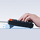 MI 小米 104键 有线机械键盘 黑色 高特红轴 单光