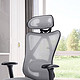 UE 永艺 沃克系列 人体工学椅 灰色 搁脚款 标准版