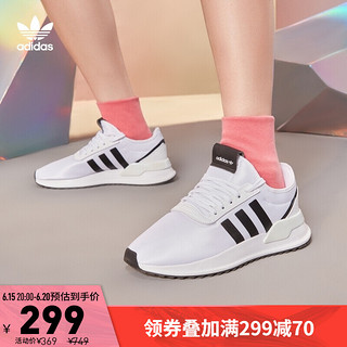 adidas 阿迪达斯 官网三叶草 U_PATH X W 女鞋经典运动鞋FV9255 白/黑 36.5(225mm)