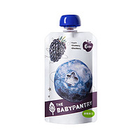 88VIP：BabyPantry 光合星球 婴儿黑莓蓝莓苹果泥 100g