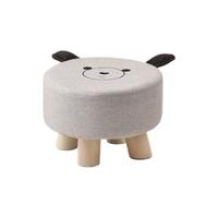 一介草民 096555 卡通小熊凳子 素颜 布艺款