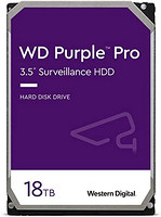 西部数据 18TB WD Purple Pro 监控系统 3.5 英寸 WD181PURP-EC