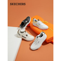 Skechers斯凯奇休闲鞋时尚板鞋防滑耐磨潮流休闲范894050 黑色/白色/BKW 40