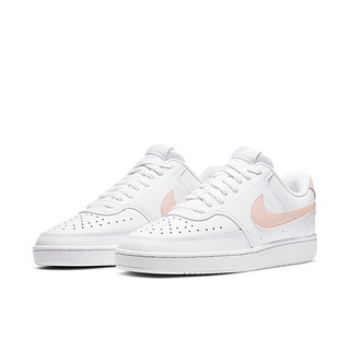 NIKE 耐克 Court Vision Low 女子休闲运动鞋 CD5434-105 白色/淡粉色 36