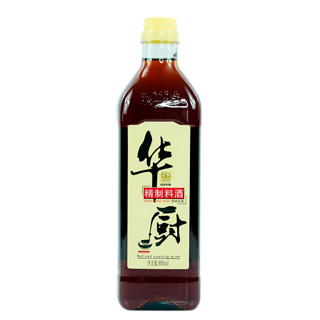 老才臣厨房调味组合华厨料酒800ml+凉拌醋500ml+鲜味生抽500ml+香菇酱210g 家庭组合装