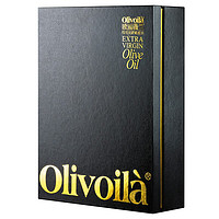 欧丽薇兰 Olivoila 送礼 食用油 高多酚特级初榨橄榄油750ml*2礼盒