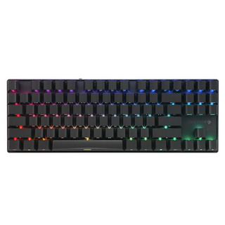 CHERRY 樱桃 MX8.2TKL 87键 2.4G蓝牙 多模机械键盘 黑色 红轴 RGB