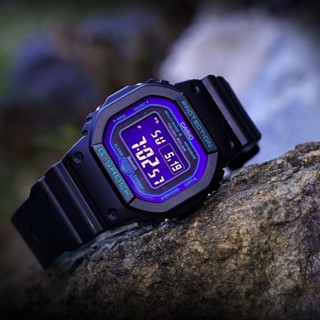 CASIO 卡西欧 G-SHOCK系列 42.8毫米太阳能电波腕表 GW-B5600BL-1