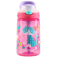 contigo 康迪克 小发明家系列 HBC-GIZ014 儿童吸管杯 精品版 400ml 萌宠猫咪