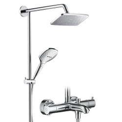 hansgrohe 汉斯格雅 26777007 双飞雨240超大顶喷恒温花洒套装