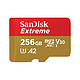 SanDisk 闪迪 至尊极速移动系列 MicroSD存储卡 256GB（UHS-I、V30、U3、A2）