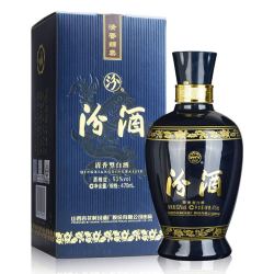 汾酒 蓝汾 53%vol 清香型白酒 475ml 单瓶装（需用券）