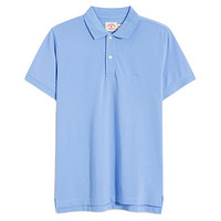Brooks Brothers 布克兄弟 男士短袖POLO衫 1000092914 淡蓝色 XL