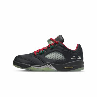 AIR JORDAN 5 RETRO LOW SP 中国玉黑红 男子篮球鞋