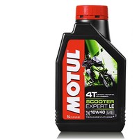 PLUS会员：MOTUL 摩特 银绵羊四冲程合成摩托车机油  SM 10W-40 1L