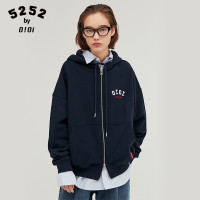5252BYO!Oi 21年秋季新款oioi休闲多色开衫连帽外套男女陈誉庚同款