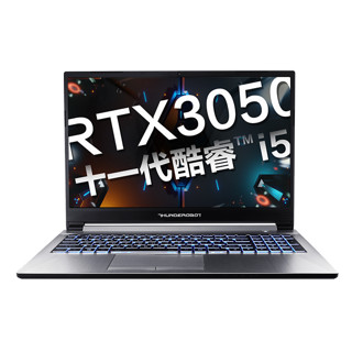 ThundeRobot 雷神 911MT黑武士 15.6英寸笔记本电脑（i5-11260H、8G、512G 、RTX 3050、144Hz）