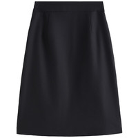 FANSILANEN 范思蓝恩 女士A字半身裙 Z201028 黑色 S