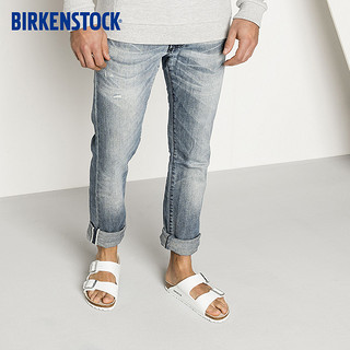 BIRKENSTOCK软木拖鞋男女同款进口时尚拖鞋女Arizona系列 白色-正常版0552681 40