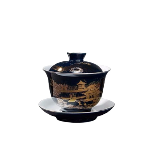 容山堂 cb580 高山流水 三才盖碗 200ml