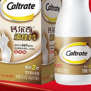 Caltrate 钙尔奇 添佳 钙镁锌铜维生素D片 198片