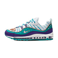 NIKE 耐克 Air Max 98 男子跑鞋 640744-500 白蓝紫 42.5