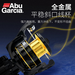 Abu Garcia 阿布加西亚 阿布（ABU GARCIA）PMAX II代纺车轮淡海水通用路亚轮远投鱼线轮全金属渔轮 2000型（常规线杯） 3000型（常规线杯）