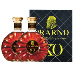 帕郎德xo白兰地高度烈酒40度700ml双支礼盒