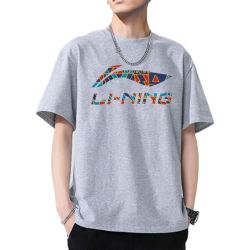 LI-NING 李宁 男子短袖T恤 AHSR655