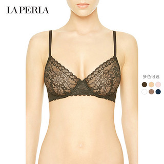 LA PERLA女士内衣ROSA美背性感薄款季蕾丝刺绣文胸 S131裸色（升级款） 80B