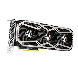 MAXSUN 铭瑄 MS-GeForce RTX 3080Ti Turbo X3 12G 显卡 12GB 黑银色