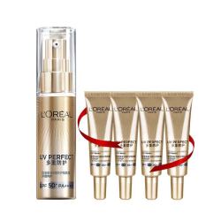 L'OREAL PARIS 巴黎欧莱雅 小金管防晒霜 30ml（赠同款7.5ml*4）