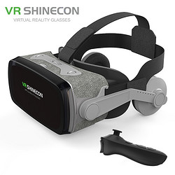 UQY 虚拟现实vr眼镜 3D智能头盔 手机VR一体机16代