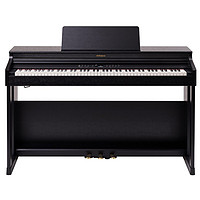 Roland 罗兰 电钢琴RP501R RP701成人儿童家用立式带琴盖88键重锤电子钢琴 RP501R黑色+官方标配+全套配件