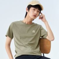 SKECHERS 斯凯奇 情侣款运动短袖T恤 L222U065-106251