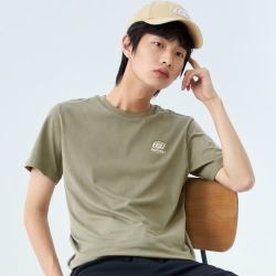 SKECHERS 斯凯奇 情侣款运动短袖T恤 L222U065-106251