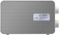 Panasonic 松下 RF-D30BTEG-W(DAB+,FM 电源和电池供电,防溅保护,AUX,闹钟功能,厨房计时器)白色