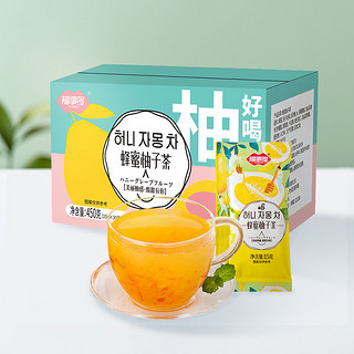 FUSIDO 福事多 包邮福事多蜂蜜柚子茶30条装冲饮泡水喝的饮品水果酱茶花果茶饮料