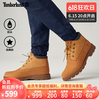 Timberland 踢不烂环游系列 男子户外休闲靴 A1KAD 小麦色 41