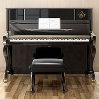 CAROD 卡罗德 C系列 CJ3 立式钢琴 123cm 黑色 专业演奏级 理查德签名款
